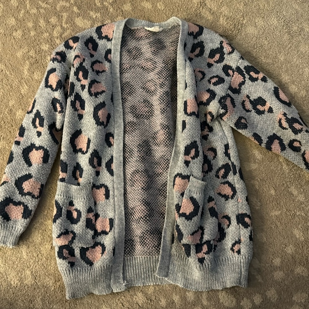Leopard cardigan